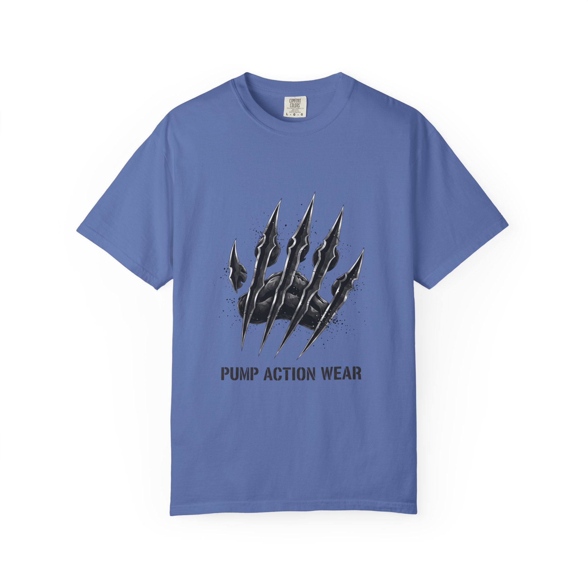 Pump Action Wear Graphic T-Shirt — Tactical Claw Logo Tee - Image 29
