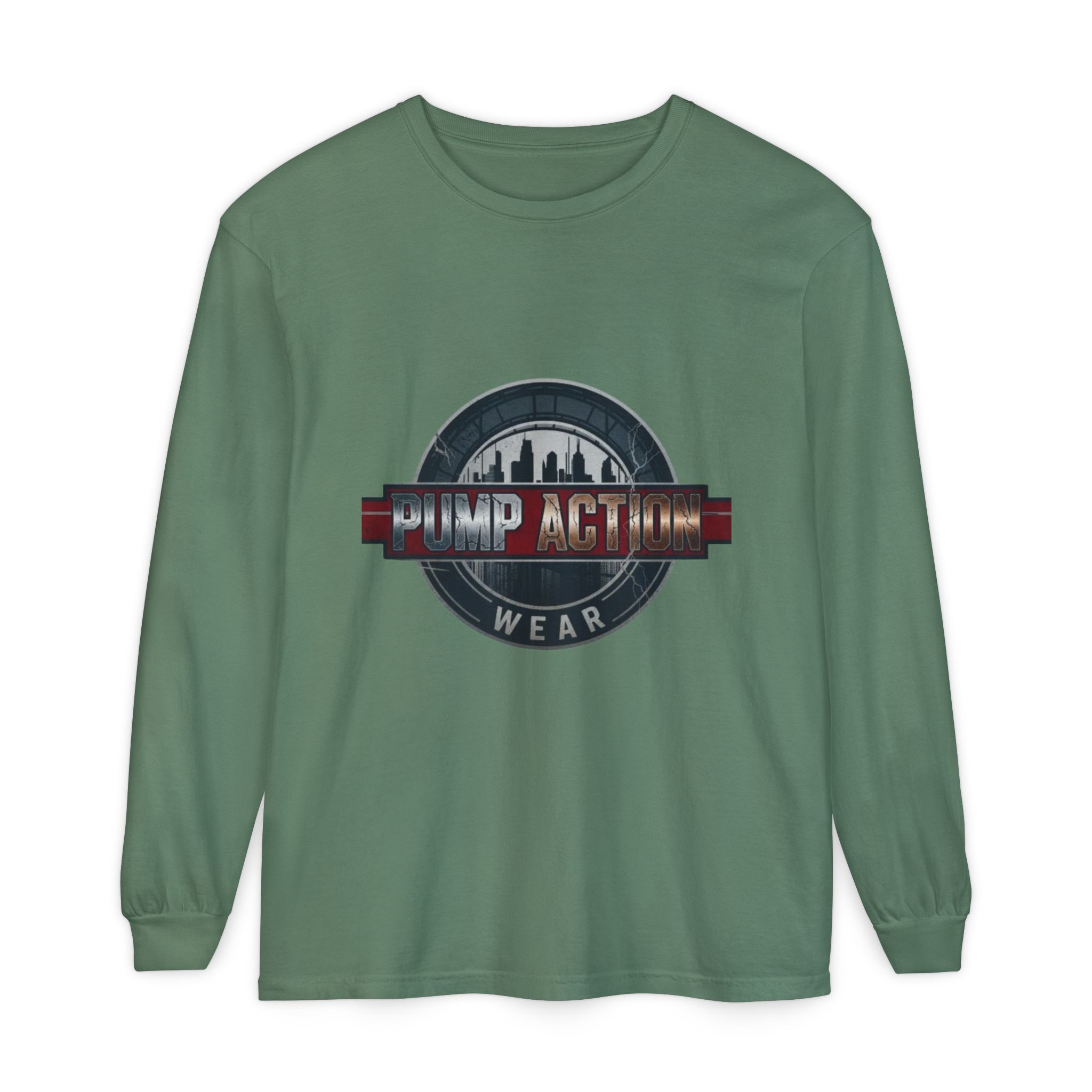 Pump Action Logo Long Sleeve Tee - Image 41