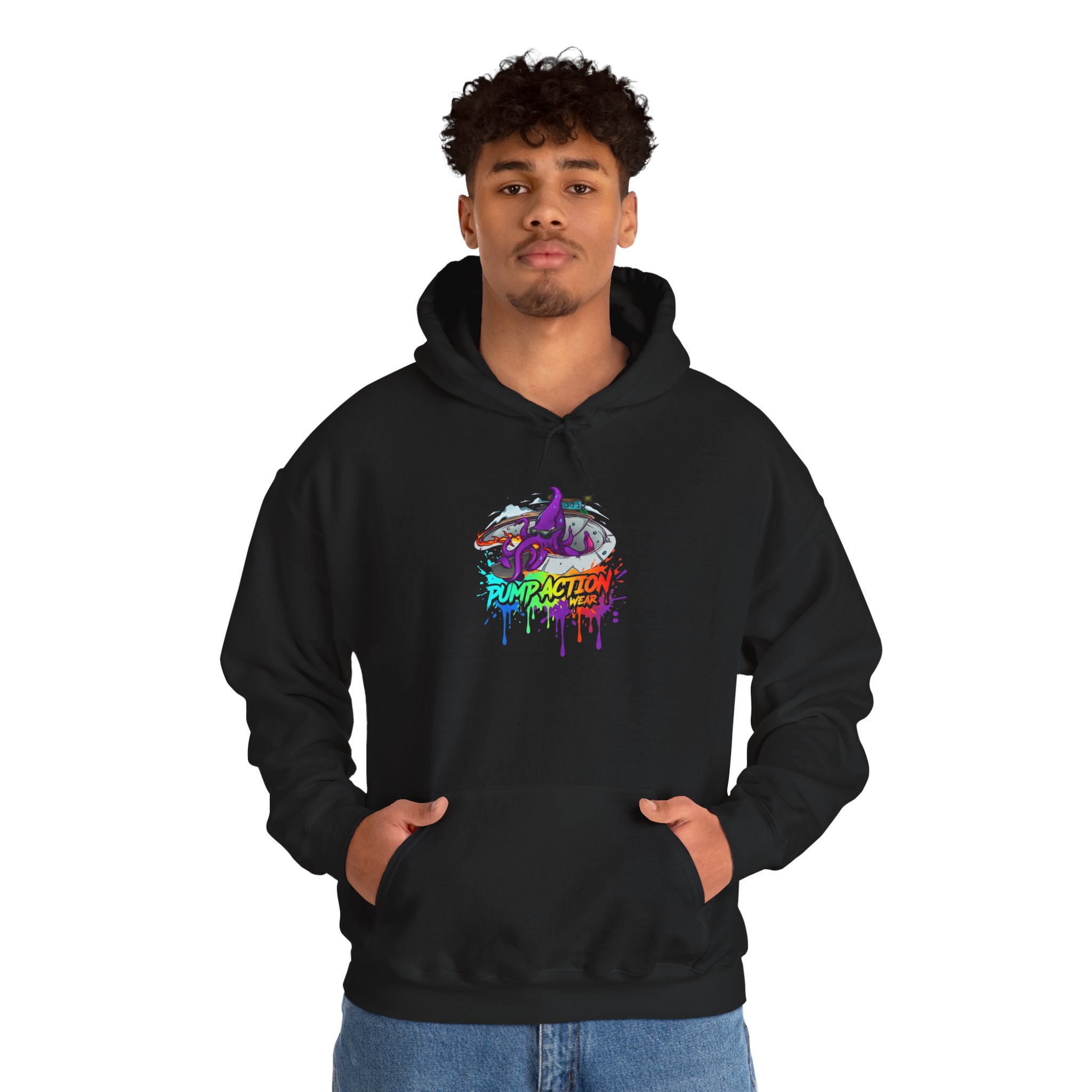 Pump Action Wear Hoodie 12 — Pullover - Image 3