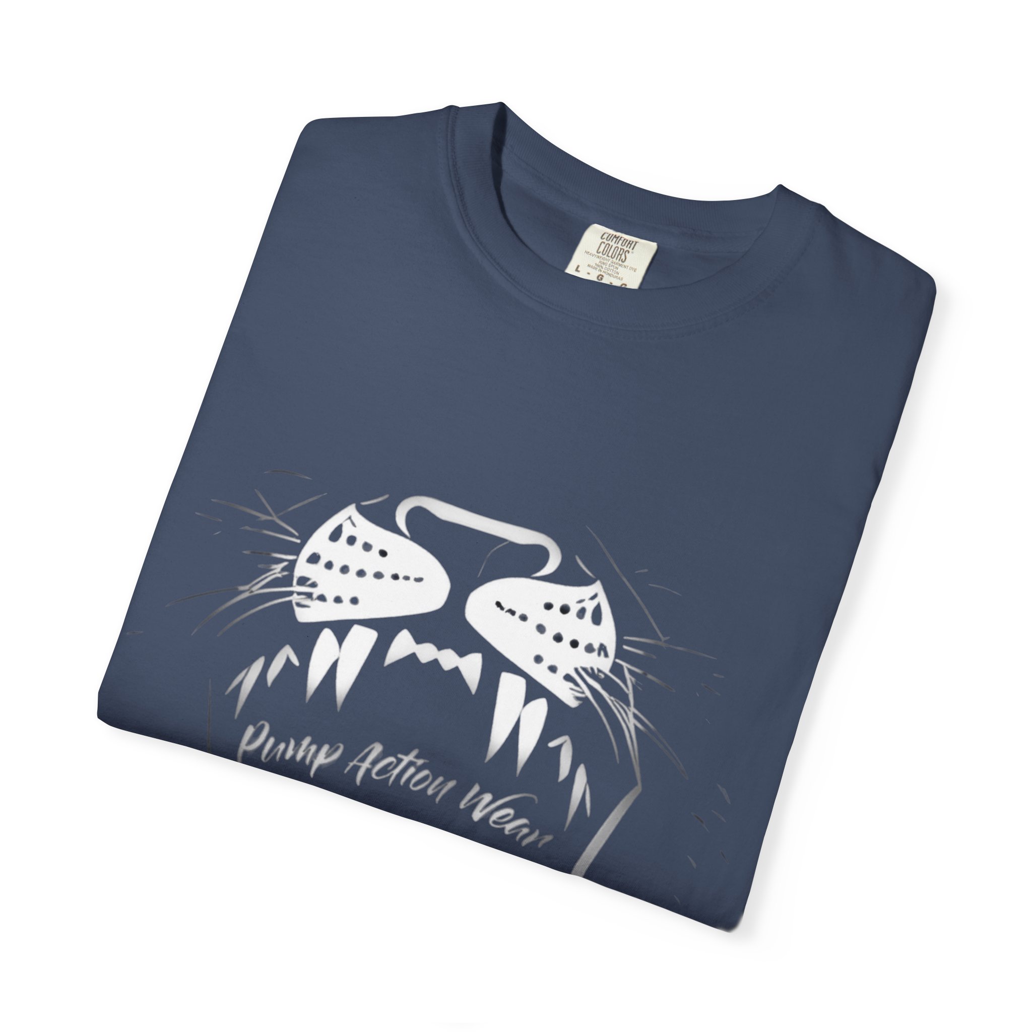 Cat Jaw Graphic T-Shirt — 'Please Afford Meow' Minimalist Cat Face Tee - Image 39