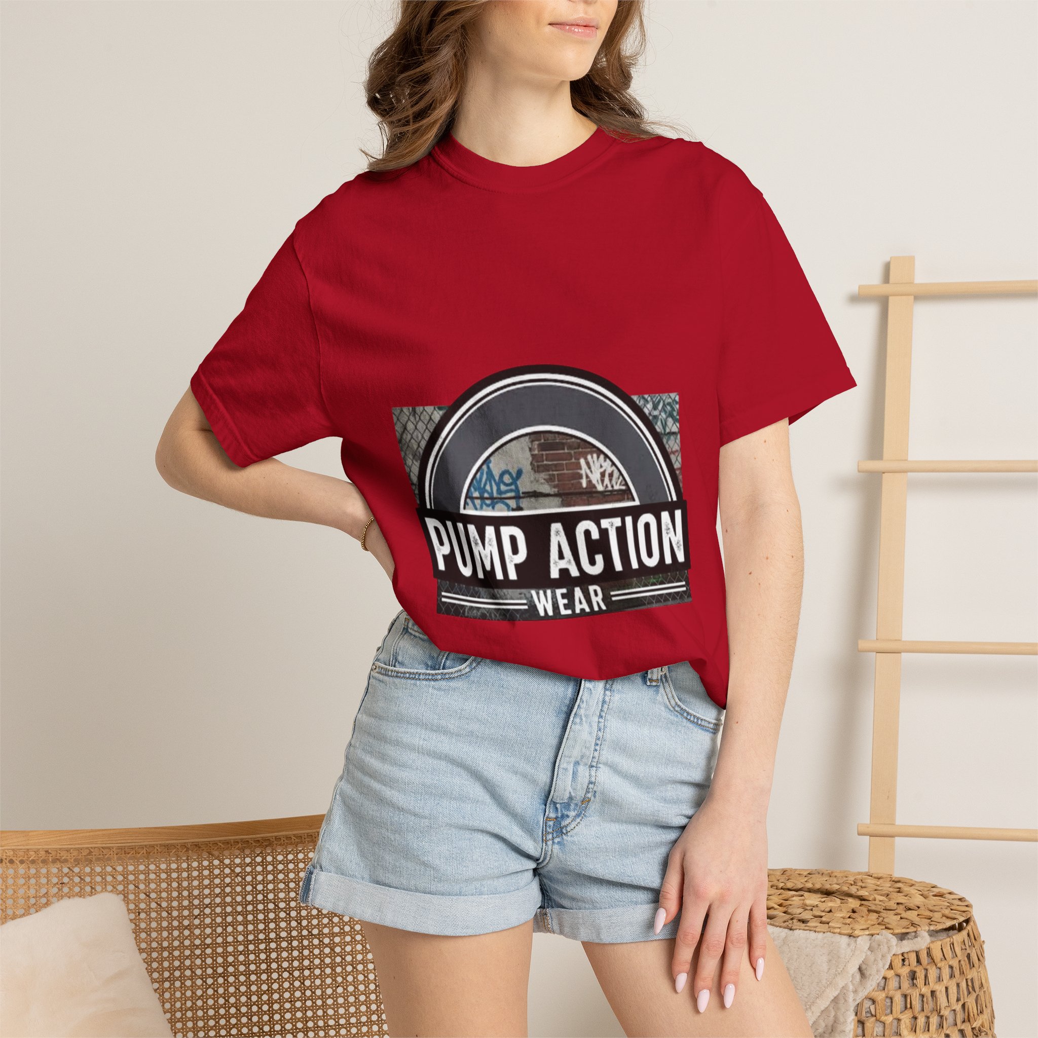 Pump Action Wear Graphic T-Shirt - Image 56