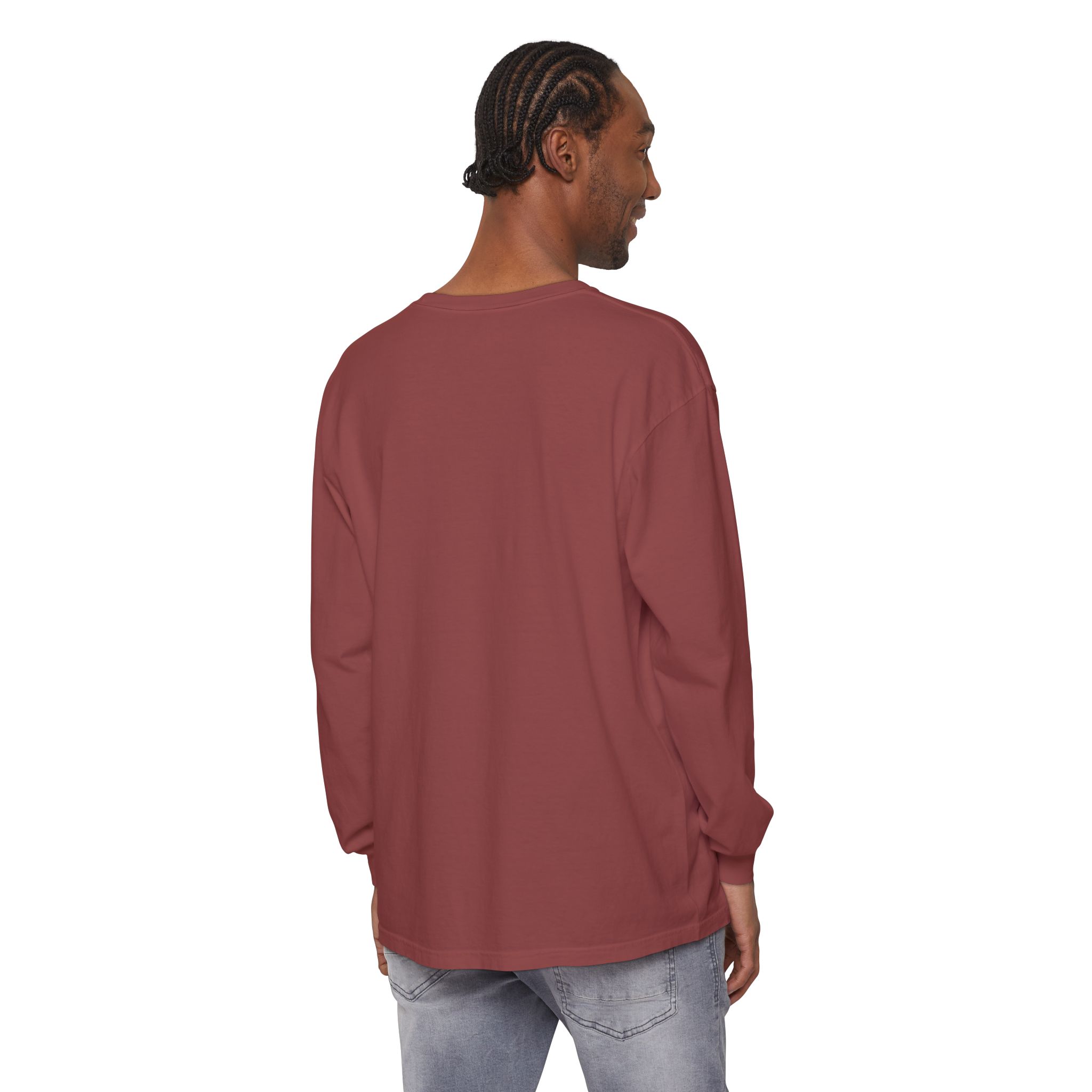 Pump Action Wear Long Sleeve Tee – Urban Skyline Graphic - Image 16