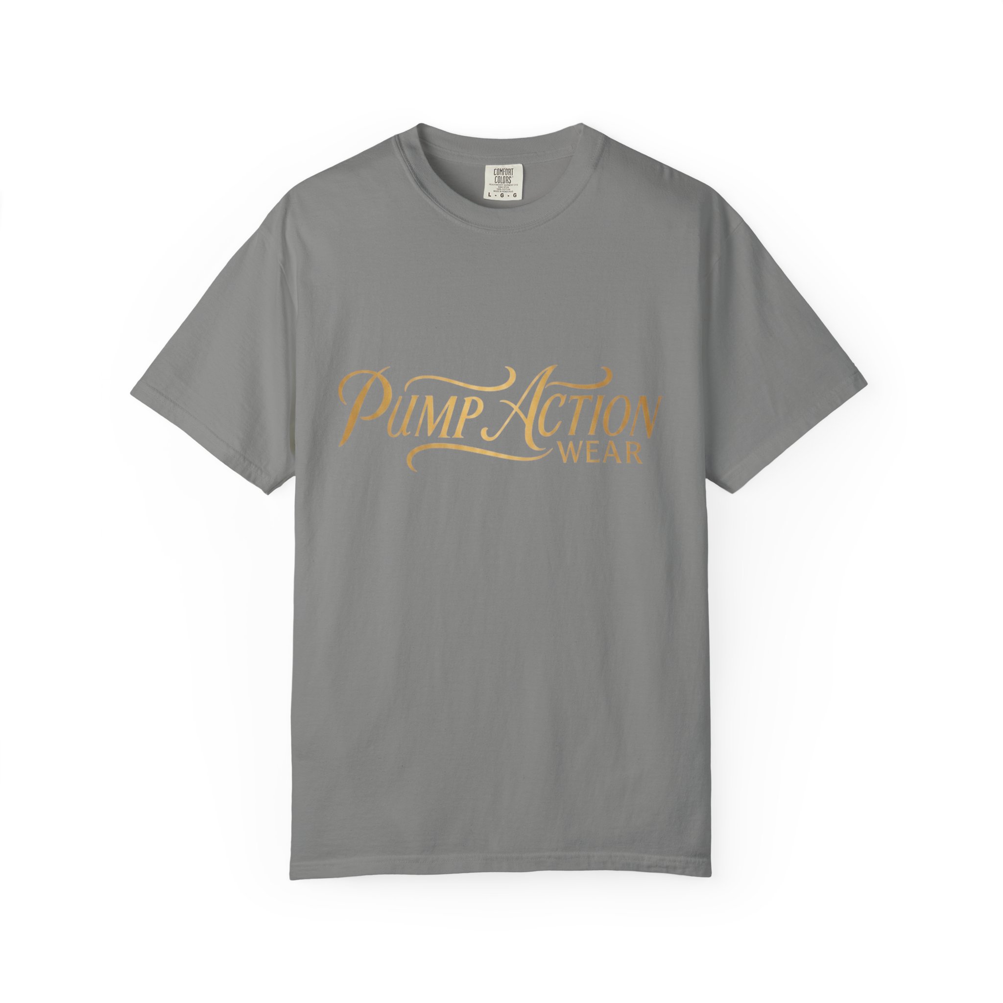 Pump Action Wear Script T-Shirt — Vintage Script Logo Tee - Image 33