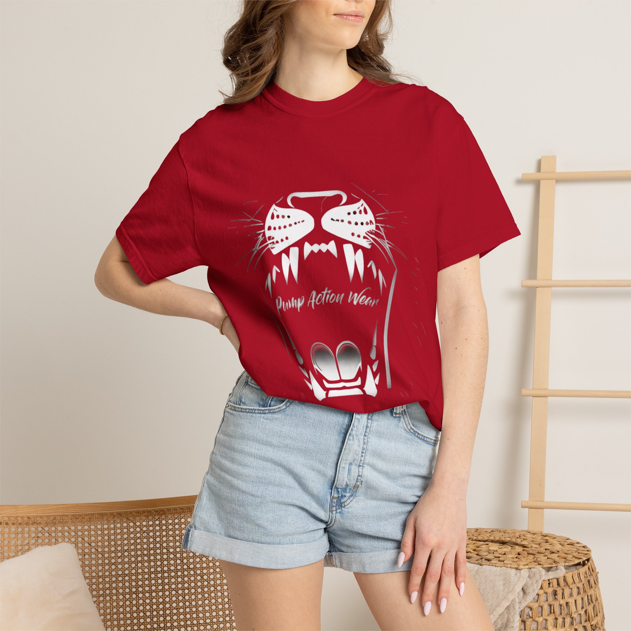Cat Jaw Graphic T-Shirt — 'Please Afford Meow' Minimalist Cat Face Tee - Image 56