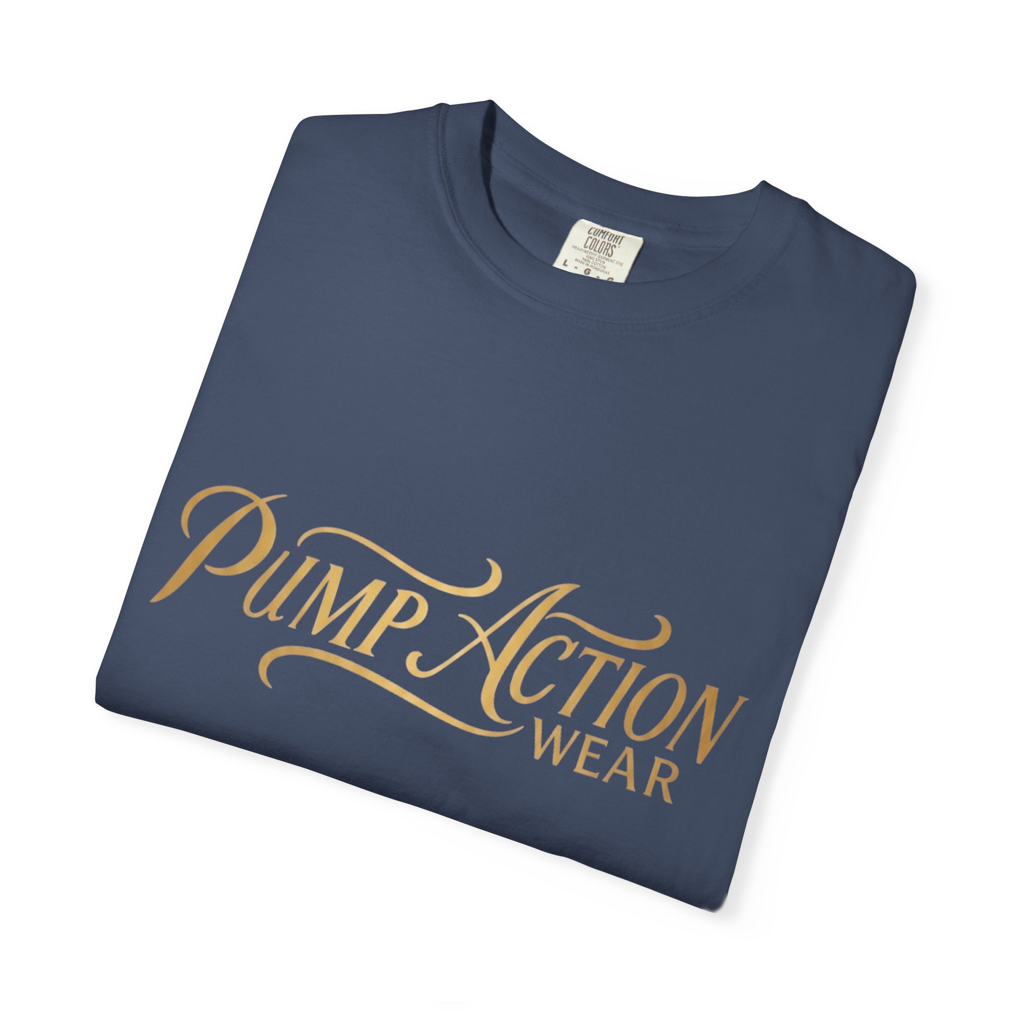 Pump Action Wear Script T-Shirt — Vintage Script Logo Tee - Image 39