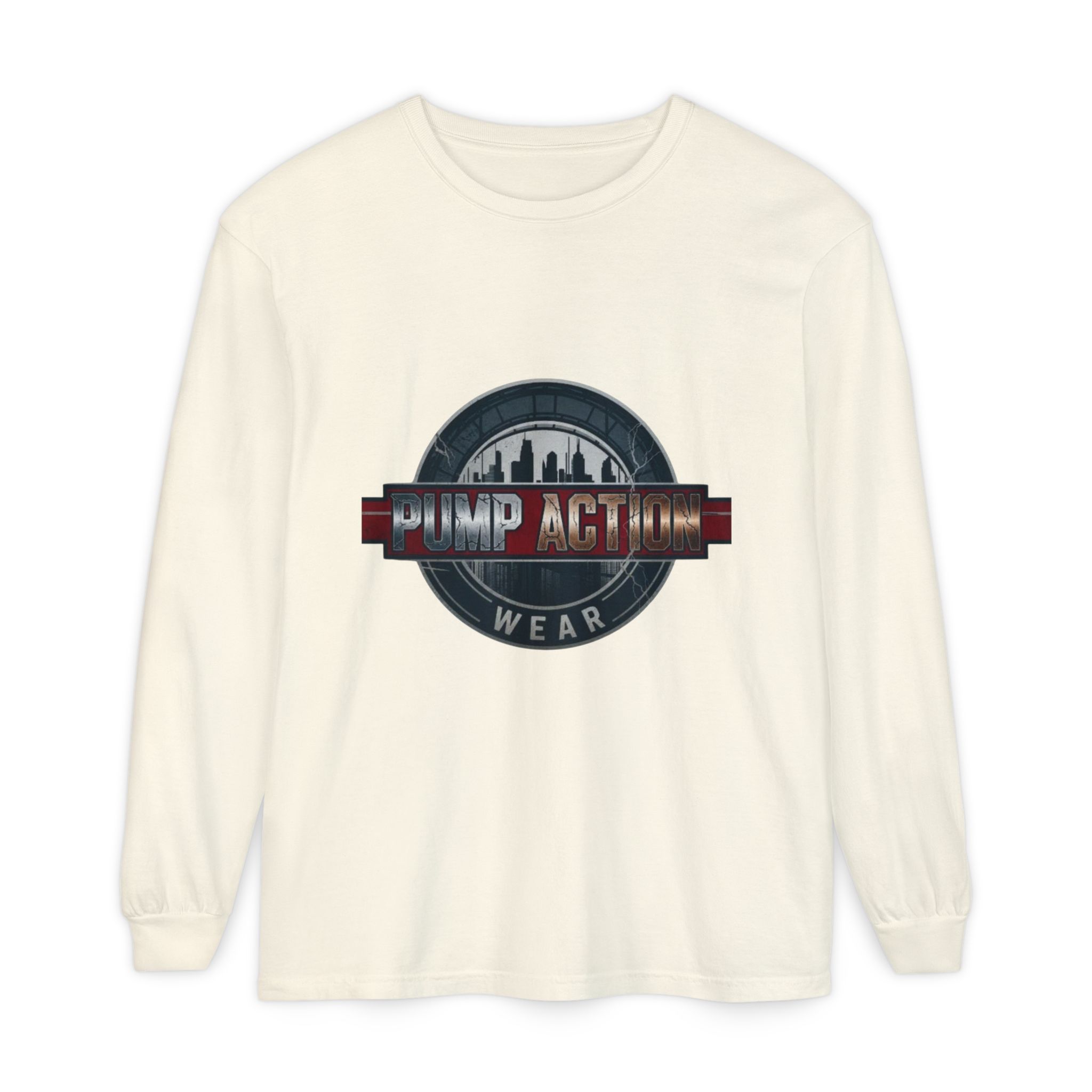 Pump Action Logo Long Sleeve Tee - Image 17