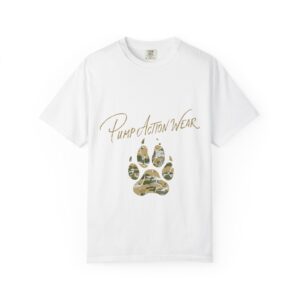 Paw Camo Tee — "Pump Action Wear" Graphic T-Shirt