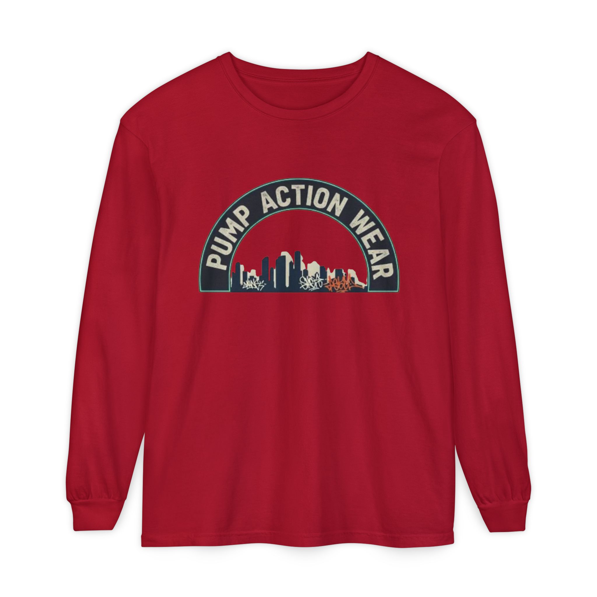Pump Action Wear Skyline Long Sleeve Tee - Image 65