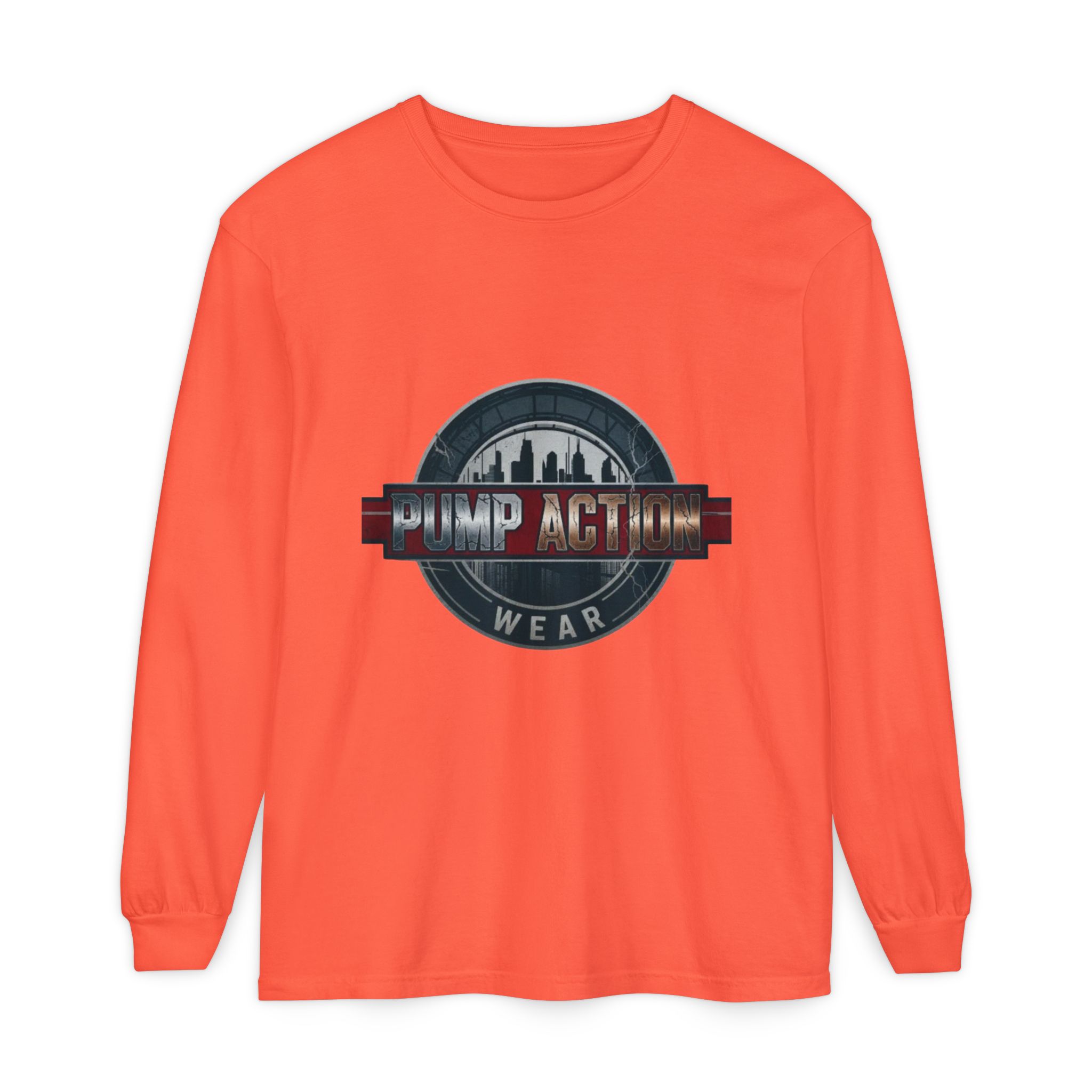 Pump Action Logo Long Sleeve Tee - Image 9