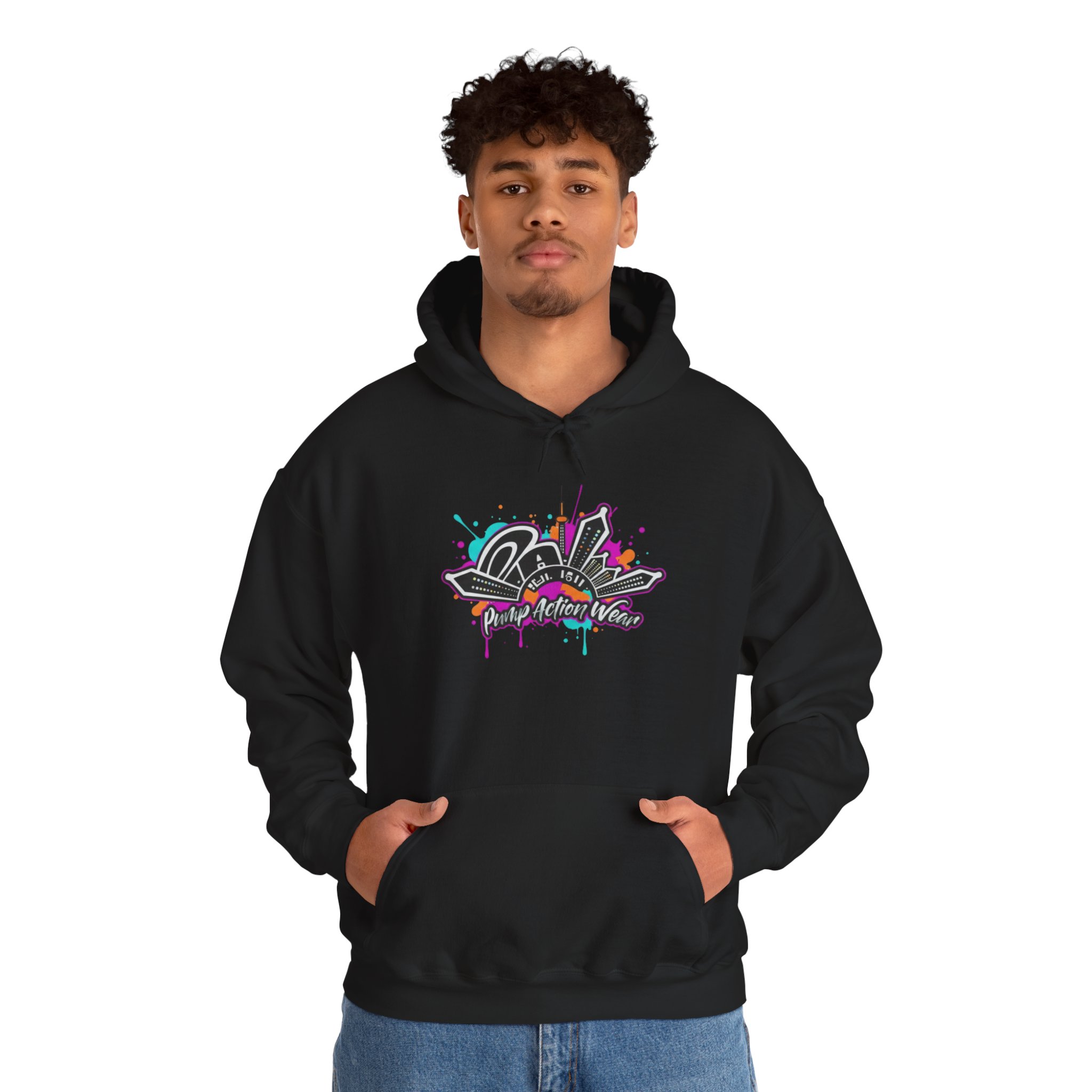 Pump Action Wear Hoodie 08 — Pullover - Image 3