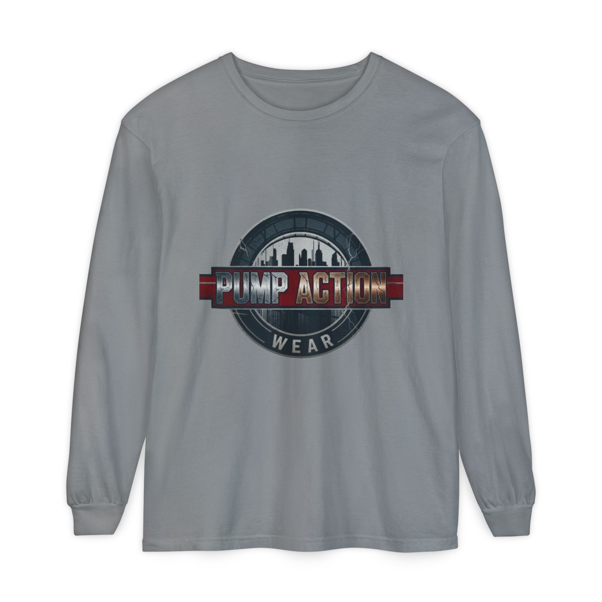 Pump Action Logo Long Sleeve Tee - Image 33