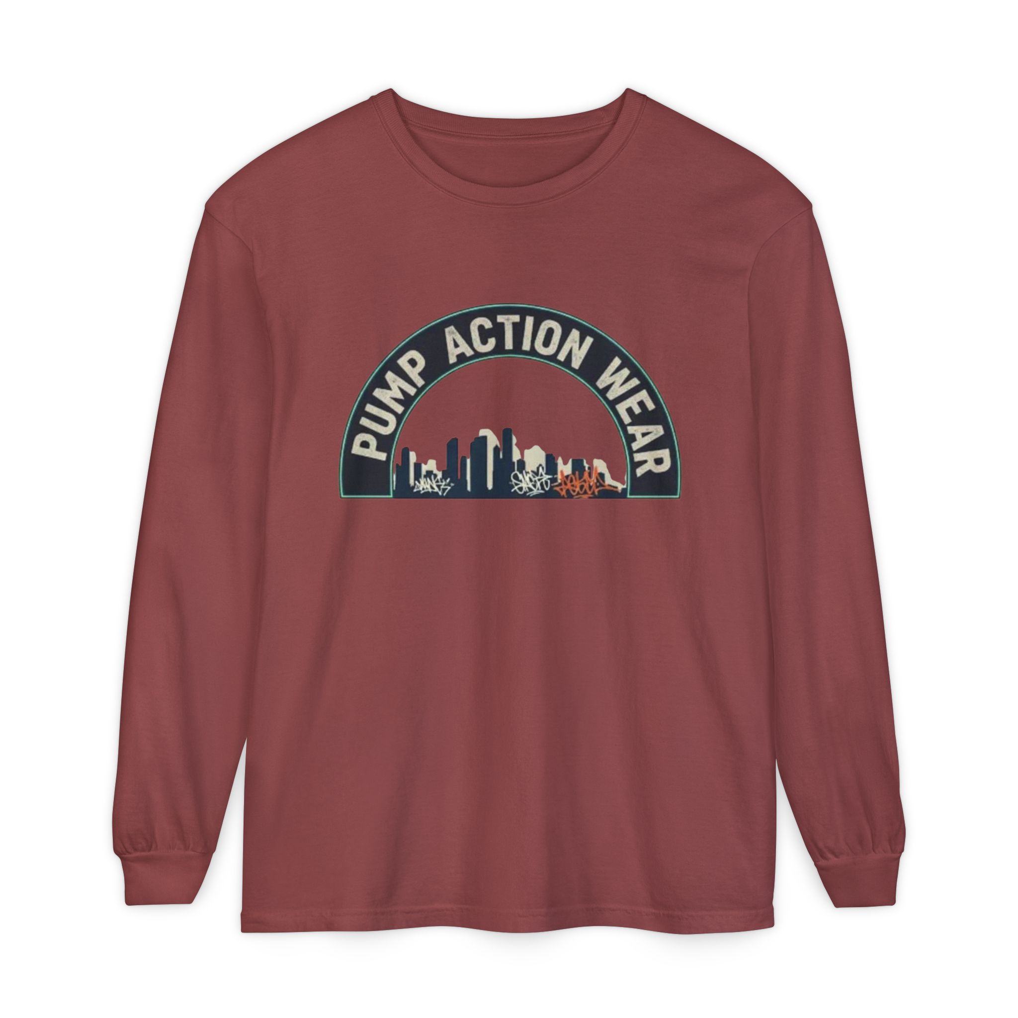 Pump Action Wear Skyline Long Sleeve Tee - Image 13