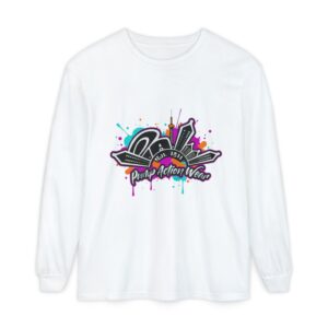 Graffiti Skyline Long Sleeve T-Shirt — "Pump Action Wear" Streetwear Tee