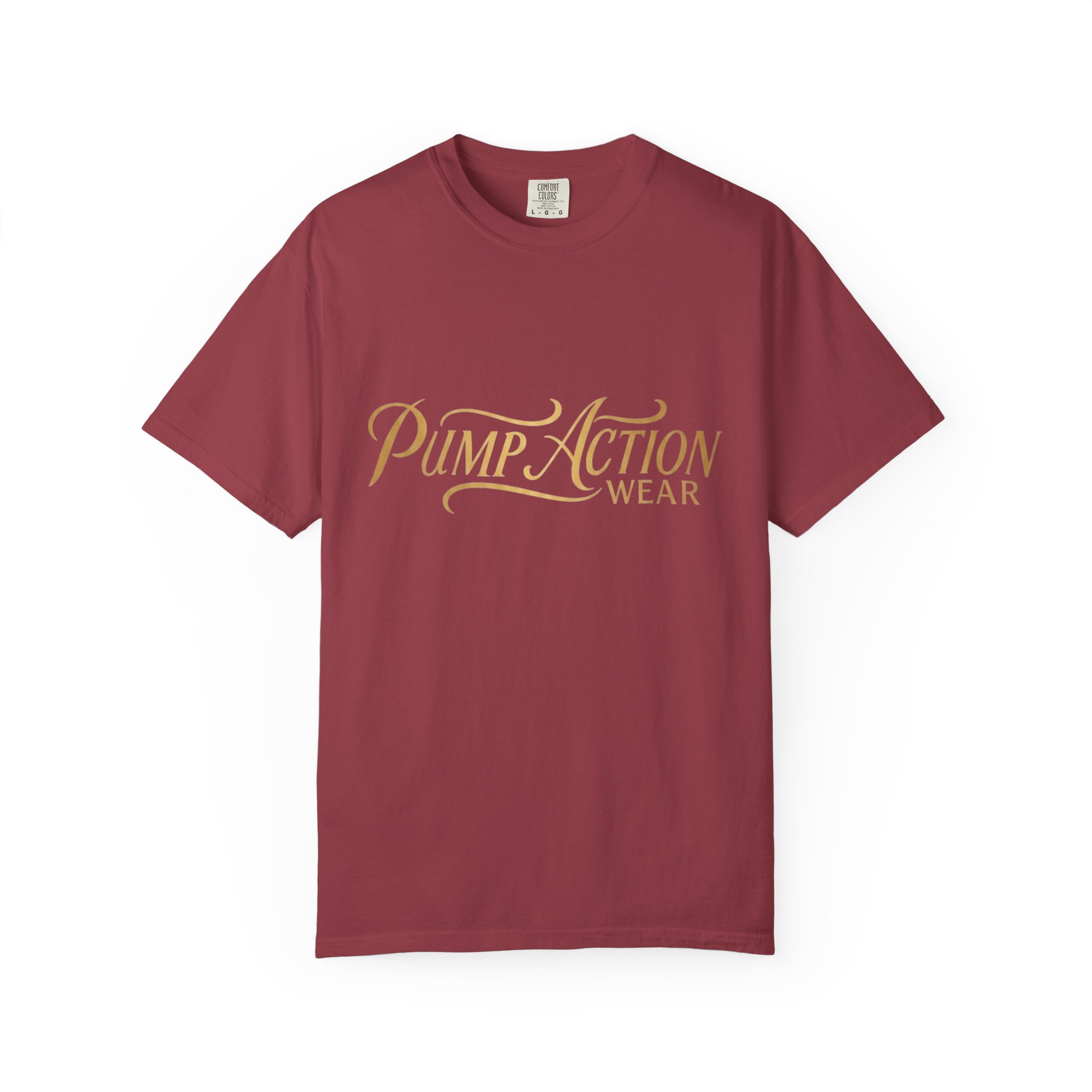 Pump Action Wear Script T-Shirt — Vintage Script Logo Tee - Image 49