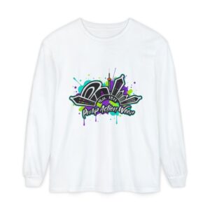 Graphic Long Sleeve T-Shirt — 'Pump Action Wear' Urban Graffiti City Design