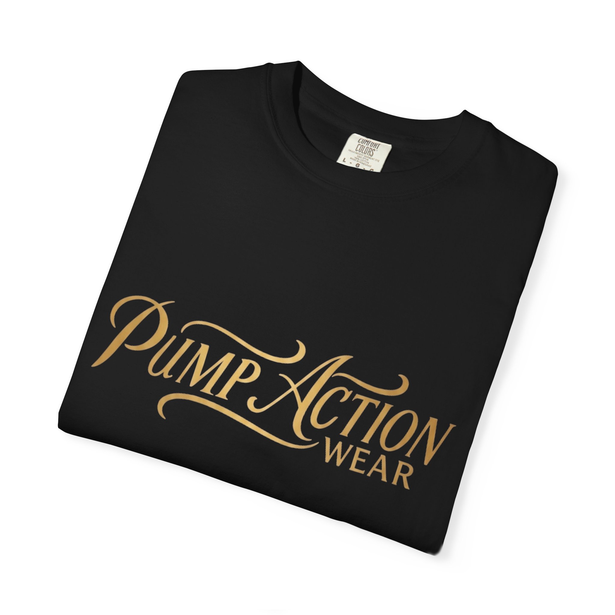 Pump Action Wear Script T-Shirt — Vintage Script Logo Tee - Image 47