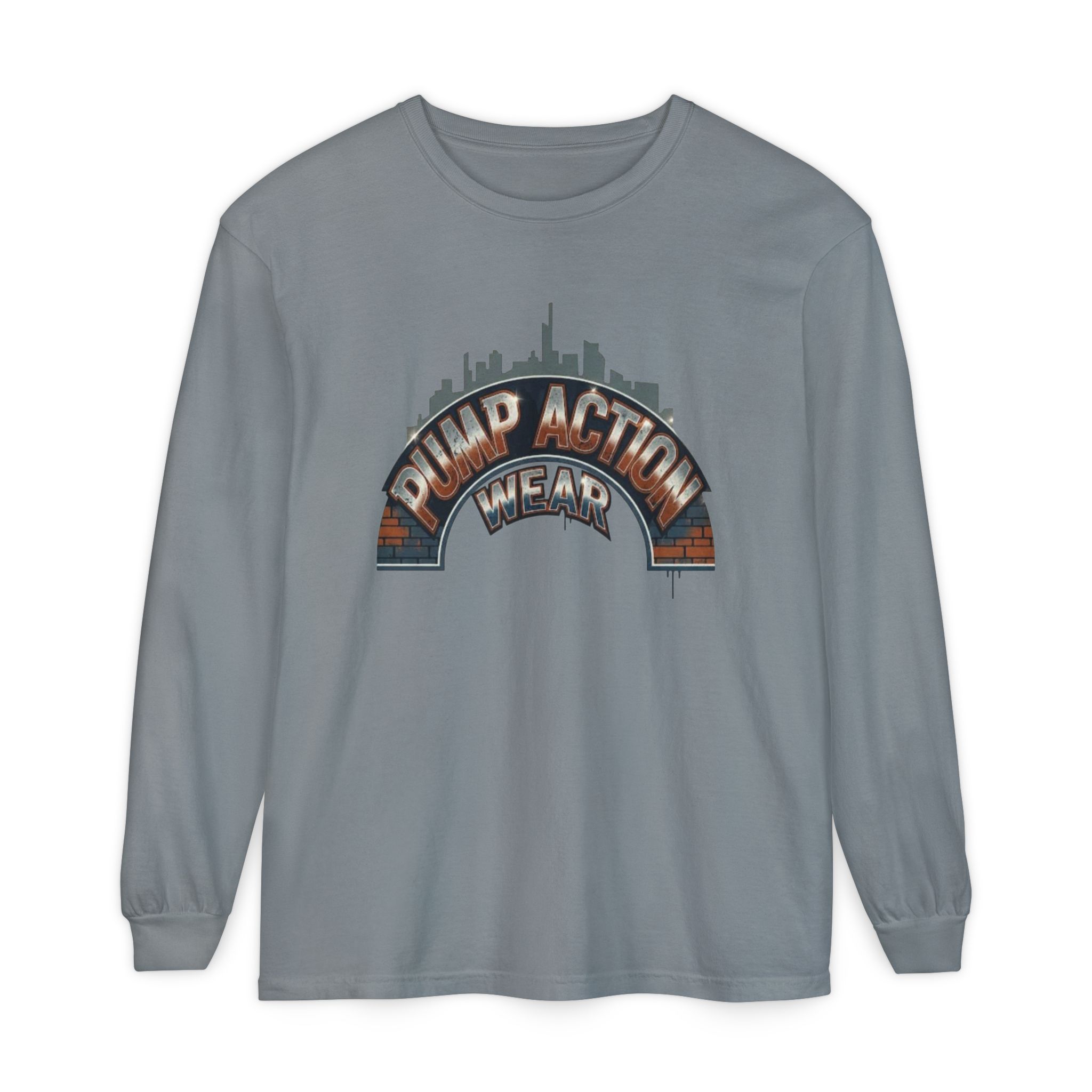 Pump Action Wear Skyline Long Sleeve Tee - Image 49