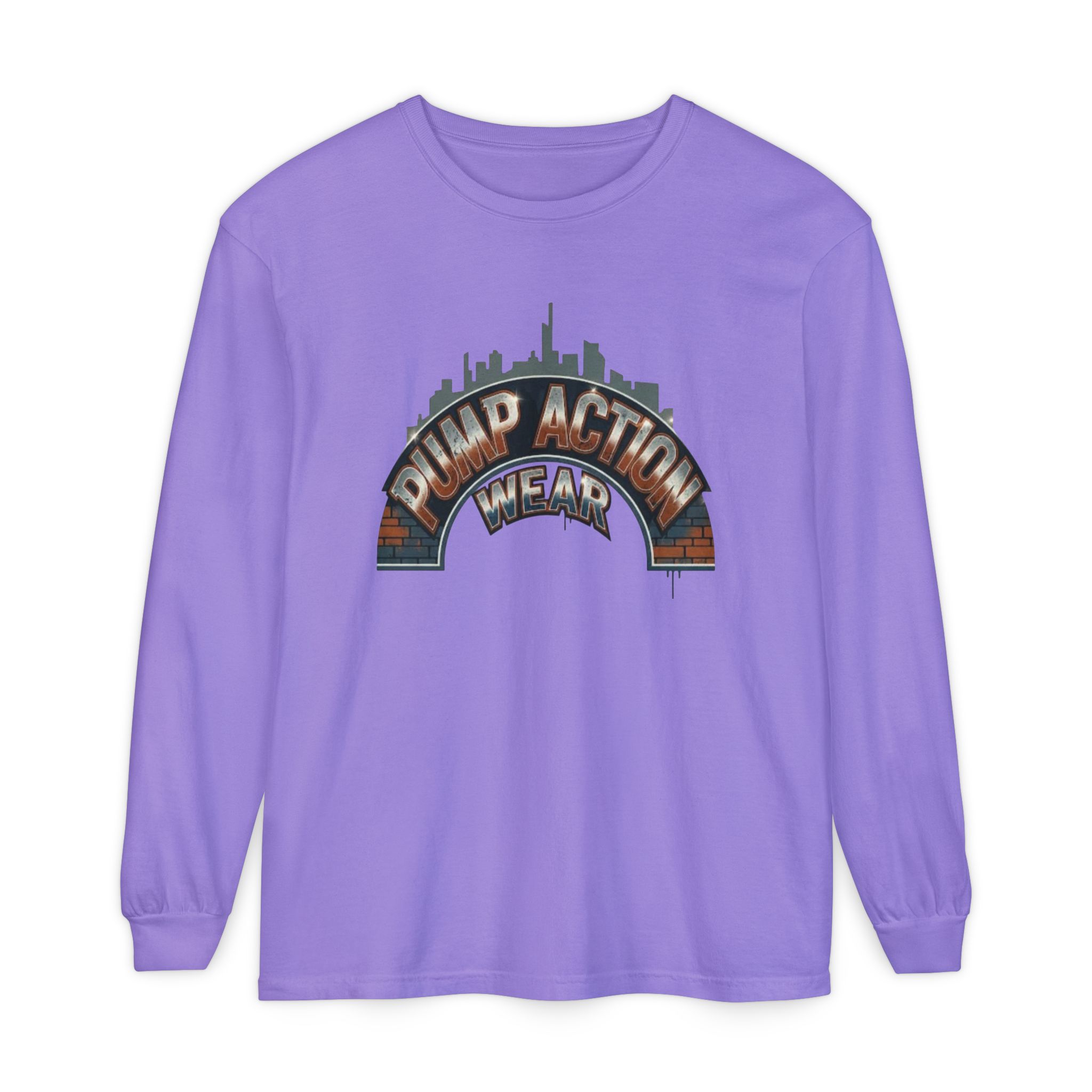 Pump Action Wear Skyline Long Sleeve Tee - Image 61