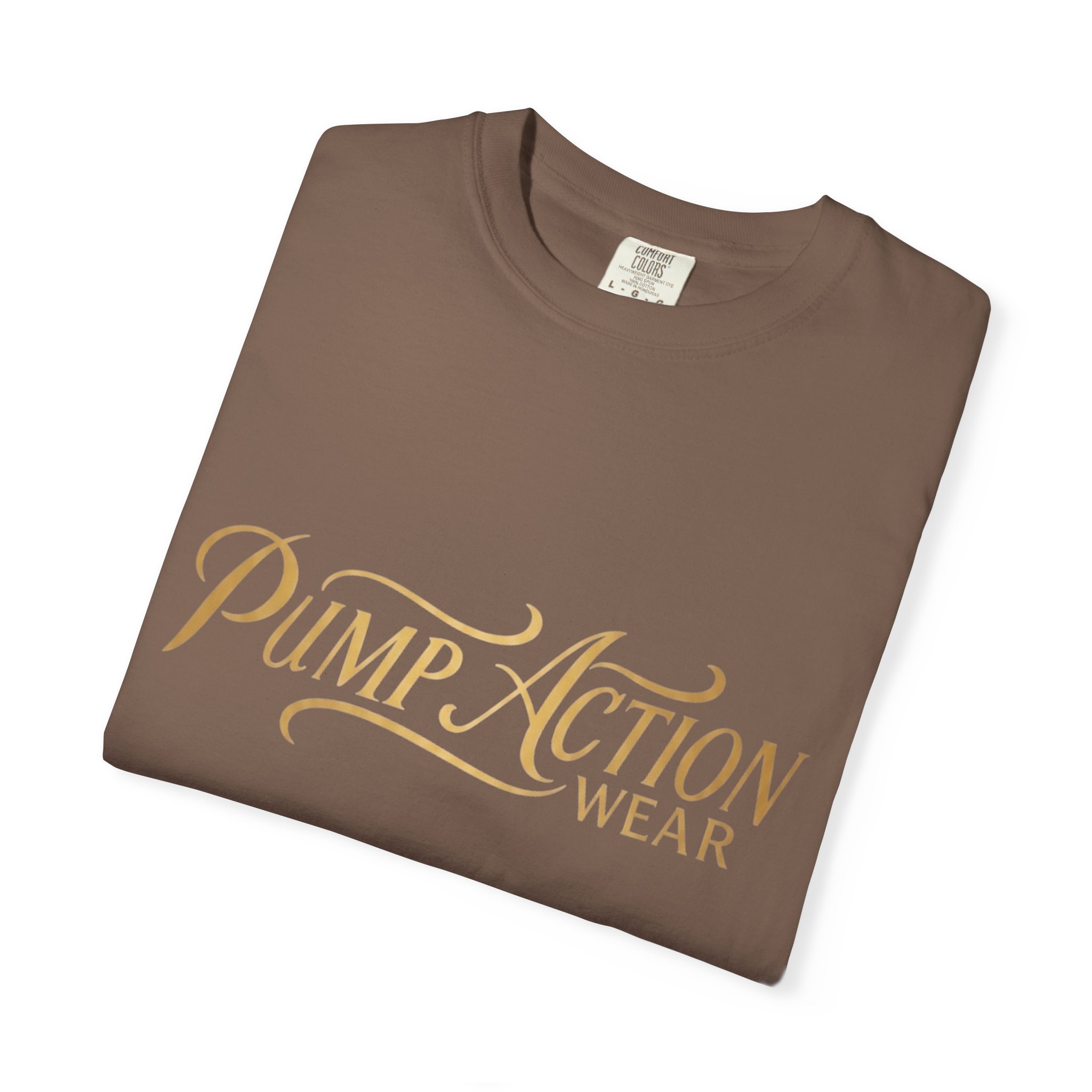 Pump Action Wear Script T-Shirt — Vintage Script Logo Tee - Image 15