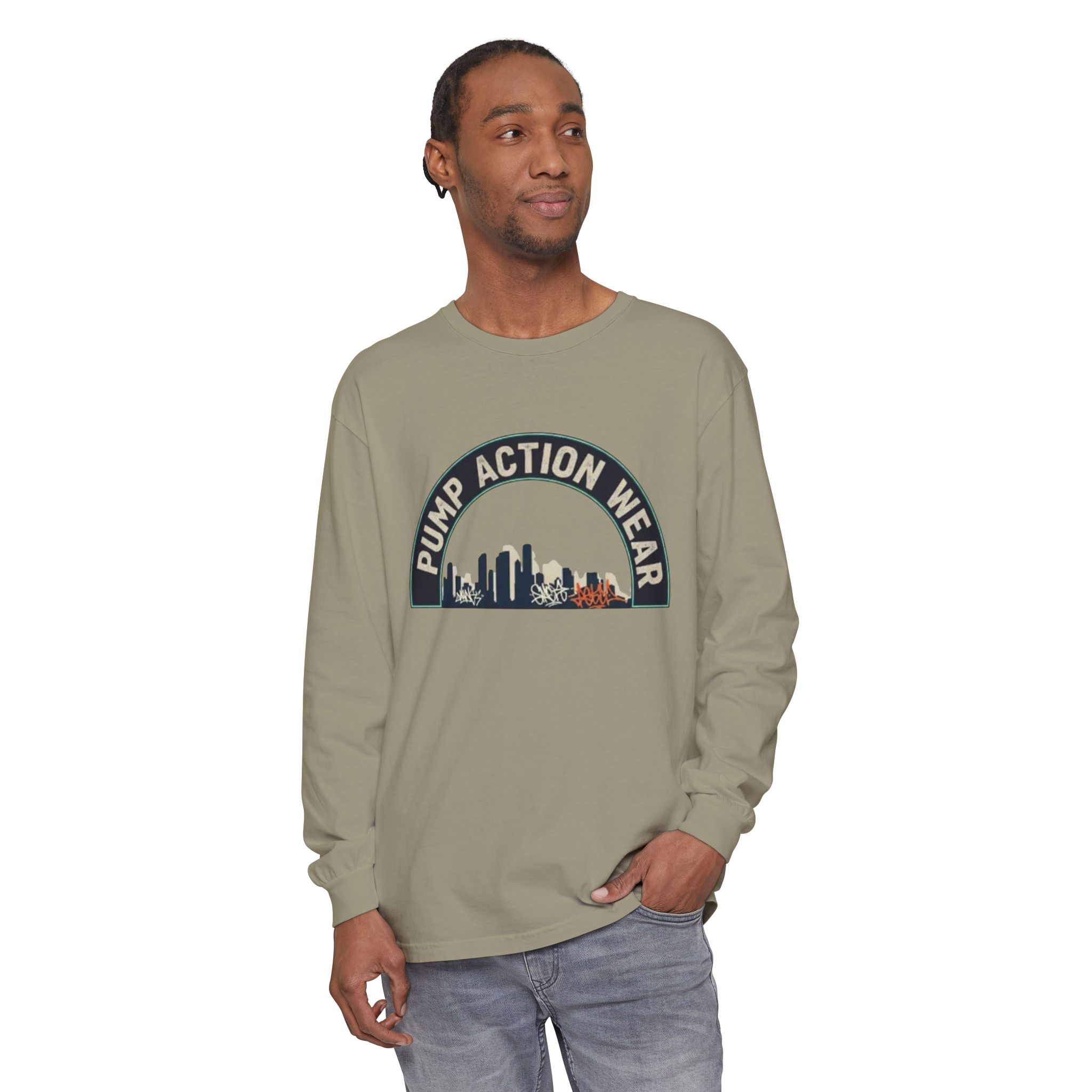 Pump Action Wear Skyline Long Sleeve Tee - Image 35