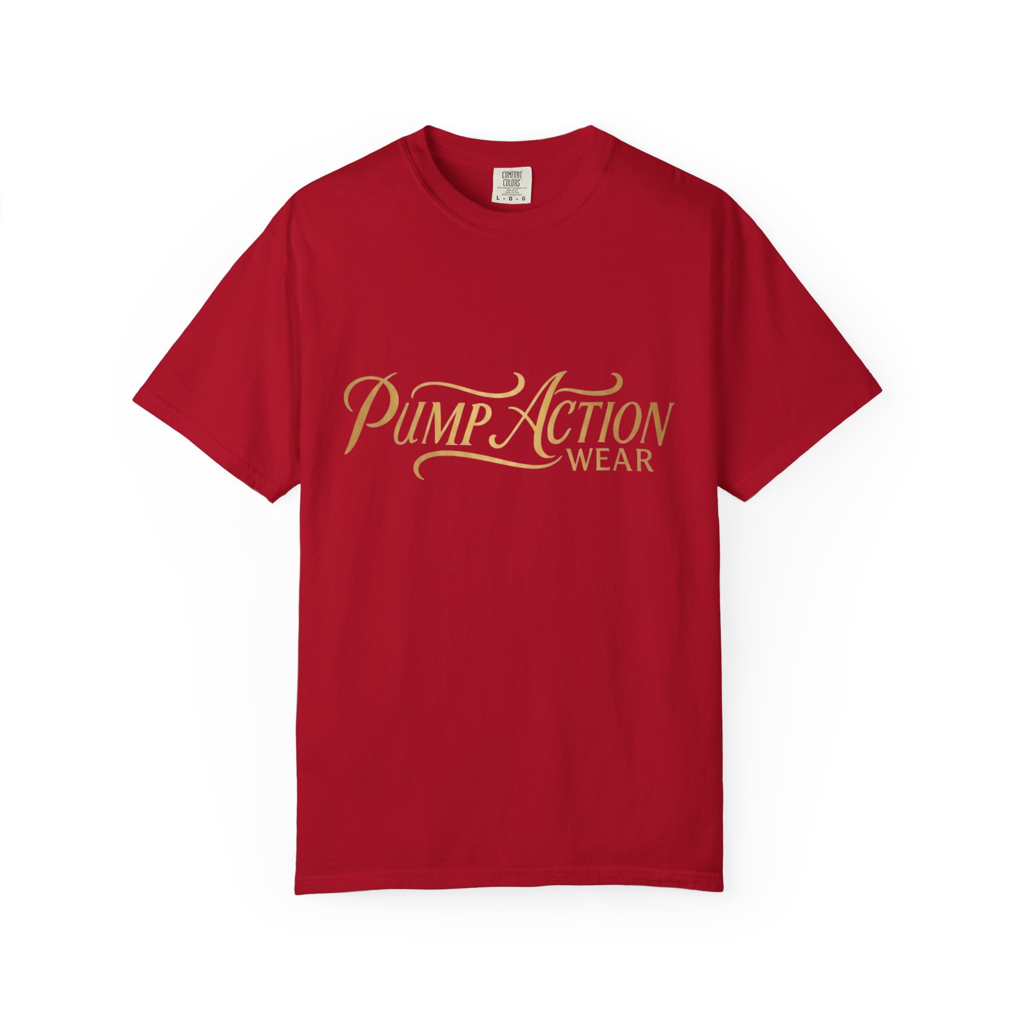 Pump Action Wear Script T-Shirt — Vintage Script Logo Tee - Image 53