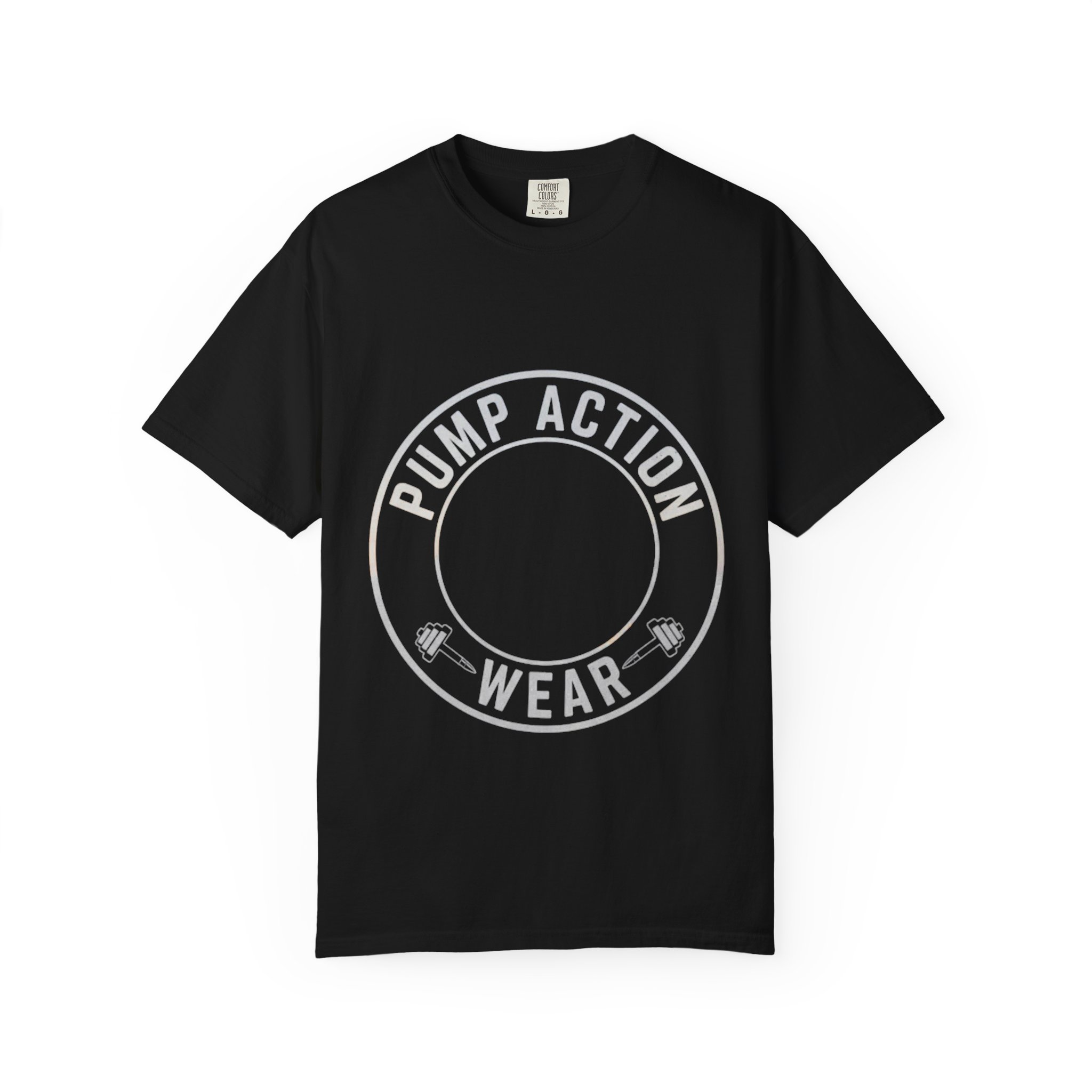 Pump Action Wear T‑Shirt — Vintage Crest Graphic Tee - Image 45